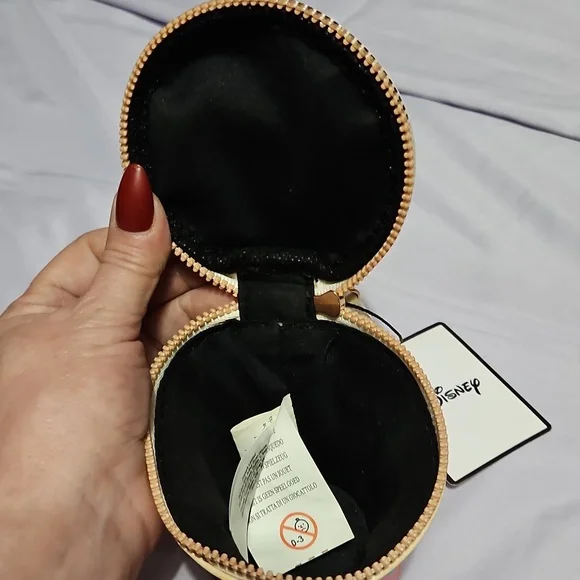 Disney Beauty And The Beast Chip Cup Coin Holder Purse - Picture 5 of 6